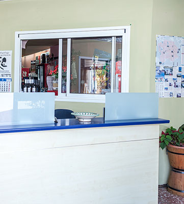 recepcion Pensión restaurante los angeles